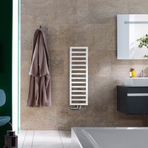 Zehnder Quaro Sèche-serviettes, fonctionnement mixte ou à eau chaude, ZQ100130B100000, QA-100-030