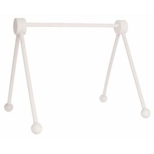 Jabadabado - Portique d'Éveil en Bois Arche de Jeux Blanc