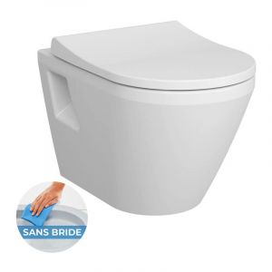 vitra Integra WC sans bride avec abattant softclose (7062-003-6288)