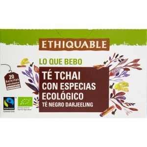 Ethiquable T&eacute; Tchai con Especias Eco 20 unidades