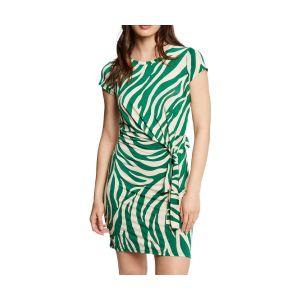 Morgan Robe courte ajustée imprimée multico femme - Taille 42