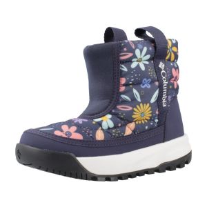 Columbia Bottes mi-hautes Snowtrot pour enfants, &agrave; enfiler sans effort, confort am&eacute;lior&eacute;, poign&eacute;e antid&eacute;rapante, chaleur r&eacute;fl&eacute;chissante, r&eacute;sistante &agrave; l'eau - Jeunesse Unisexe