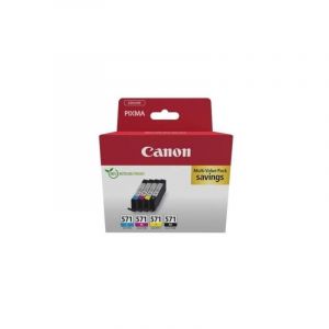 Multipack cartouches d encre CANON CLI571 Cyan Magenta Noir
