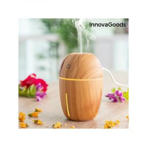 Innova Goods Mini humidificateur diffuseur d'ar&ocirc;mes Honey Pine