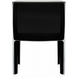 Image de Kartell Table de chevet SMALL GHOST BUSTER (Noir - Teinté dans la masse PMMA)