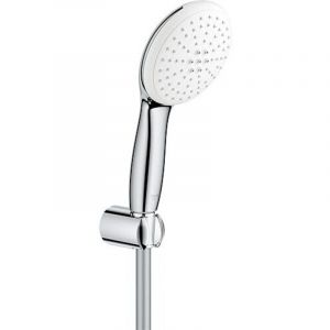 Grohe Garniture de douche Tempesta 110, chrom&eacute;e, 2 jets, support de douche, flexible