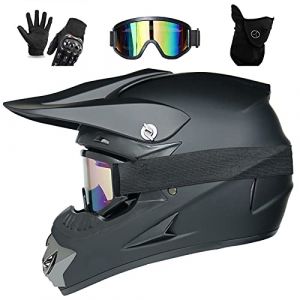 Casque VTT UIGJIOG Noir Int&eacute;gral S M L XL - Casque Cycliste Enfants et Adultes