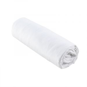 Drap Housse "Percaline" 160x200cm Blanc Prix