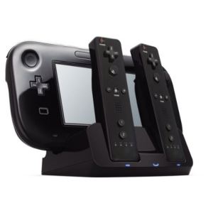Subsonic Base de recharge noir pour Wii U