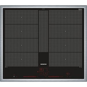 Siemens IQ700 Noir, Acier inoxydable Int&eacute;gr&eacute;