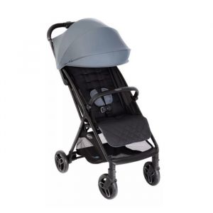 Graco Myavo Poussette de voyage légère avec pliage rapide, de la naissance à environ 4 ans (0-22 kg), se plie rapidement, tient debout une fois pliée, habillage pluie inclus, bleu, Stormy