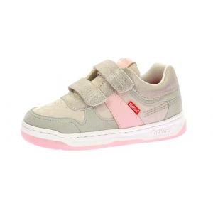 Image de Kickers Gar&ccedil;on Unisex Kinder KALIDO Basket, Beige Or Leopard, 27 EU