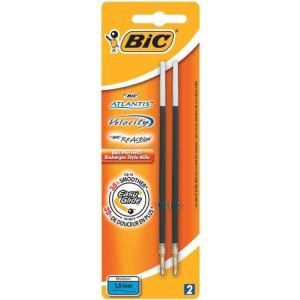 Bic 2 recharges pour stylo bille Atlantis