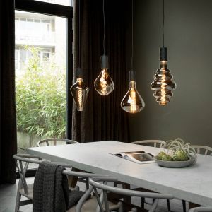 Calex Vienna LED E27 6 W dim 1 800 K titane