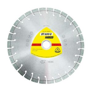 Klingspor Disque diamant SUPRA DT 600 U D. 140 x 2,4 x Ht. 9 x 22,23 mm - Béton armé / Béton / Matériaux - 325046