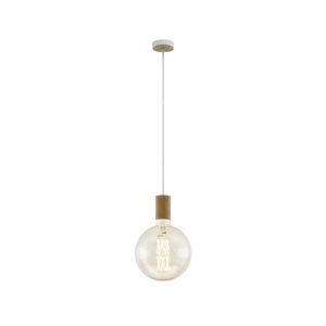 Eglo Suspension TAVISTOCK Bois clair, 1 lumière - Vintage - Intérieur - TAVISTOCK - Délai de livraison moyen: 3 à 6 jours ouvrés. Port gratuit France métropolitaine et Belgique dès 100 €.