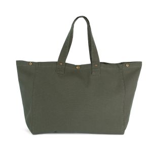 Sac de shopping en coton délavé femme Kimood