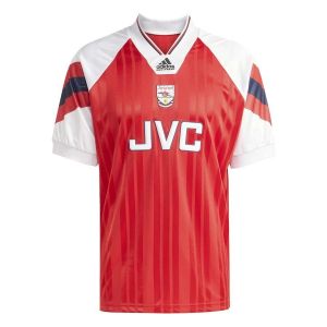 Adidas Arsenal 92-94 Home Jersey, rouge - Taille S