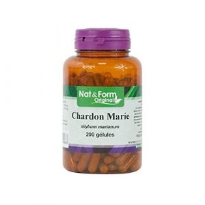 Nat & Form Original Chardon Marie 200 g&eacute;lules