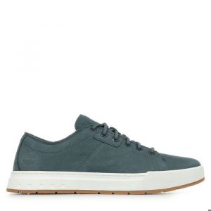 Timberland Pour homme. Baskets en cuir bleu Maple Grove