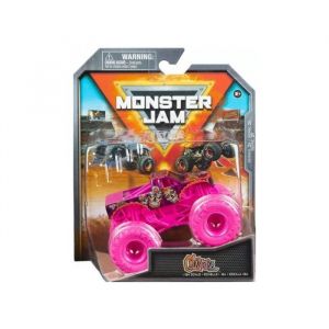 Spin Master Coffret catevera - voiture rose 1:64 - set v&eacute;hicule miniature m&eacute;tal + 1 carte tigre - - collector