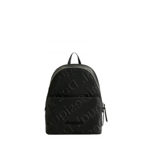 Image de Desigual Petit sac à dos Colorama Mombasa avec logo en relief Noir