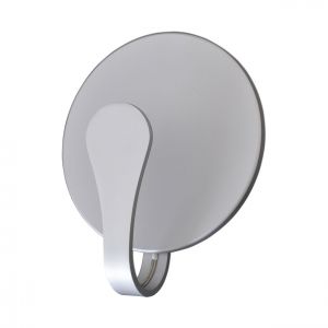 Näve Applique à LED en aluminium gris, hauteur 18,4 cm