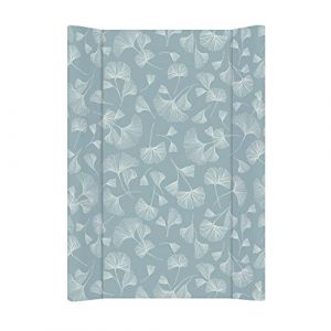 Image de Rotho Matelas à langer bordure motif Ginkgo 70x50x10 cm - Taille 50x70 cm