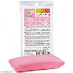 Scrapcooking Pâte à Sucre Rose 100g