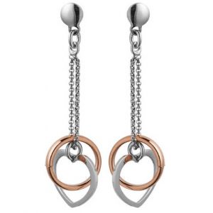 Image de Charles Jourdan Boucles d'oreilles Bijoux ADY510 - Boucles d'oreilles Juliette Sentimento Argent Femme