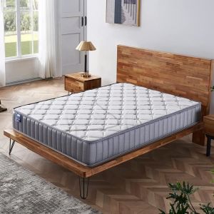 Matelas Technologie Hybride: Latex Naturel & Mémoire de Forme - Épaisseur 16cm - Soutien Tonique Ferme & Enveloppant- .1.8.0.X.200.cm.