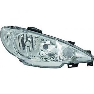 Phare avant droit H7/H7 Peugeot 206 1998-2009 RA18853