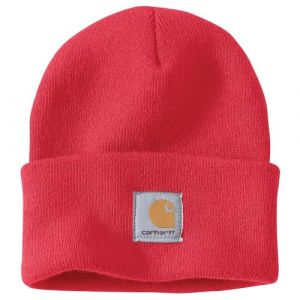 Carhartt Bonnet watch hat homme rouge