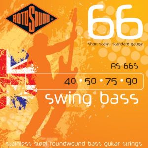 Image de Rotosound 66S Swing Bass 66 jeu de cordes guitare basse 40 - 90 short scale