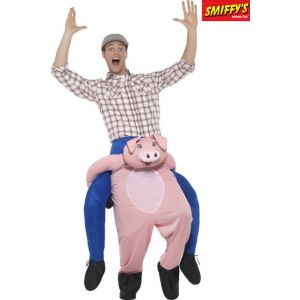 Smiffy's Déguisement homme à dos de cochon adulte M