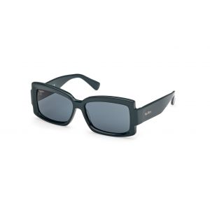 Max Mara Femme MM0140 LEE-3 96N Lunettes de soleil Acétate Vert Vert Carré Normale