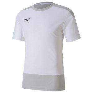 Puma TeamGOAL 23 Training Jersey T-Shirt Homme White/Gray Violet FR : XL (Taille Fabricant : XL)