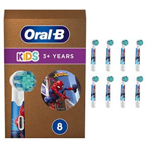 Image de Oral-B Kids Brossettes Avec Personnages Spider-man De Disney, 8 Unités