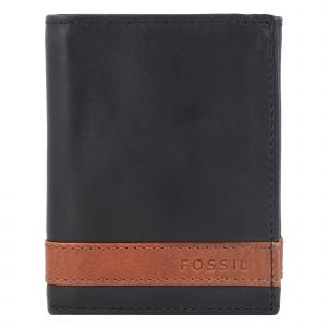 Fossil Quinn Trifold Black [117190] - porte monnaie