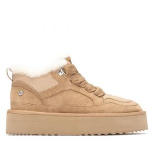 Xti Baskets Femme Beige - Chaussures Confortables et polyvalentes - Mode d&eacute;contract&eacute;e - Mod&egrave;le 14433802 (Taille37)
