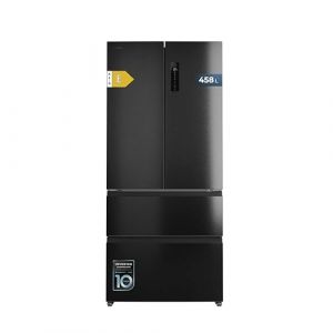 Cecotec Réfrigérateur 4 portes Bolero CoolMarket F2D 458 SBI Total No Frost 189 cm 458 L E Noir