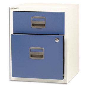 Image de Bisley Caisson mobile 2 tiroirs en m&eacute;tal