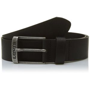 Image de Levi's FOOTWEAR AND ACCESSORIES New Duncan, Ceinture Homme, Noir (Black), 100 (Taille Fabricant:100)