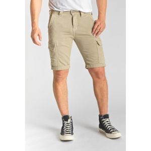 Image de Le Temps des Cerises Bermuda Army Jogg Damon beige