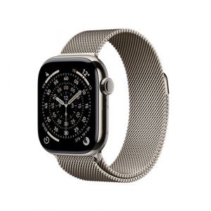 Apple Montre WATCH 42mm Tit Naturel Milan Serie 11 Cellular