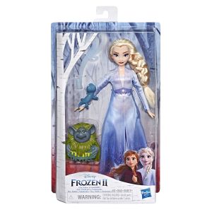 Image de Hasbro Disney La Reine Des Neiges 2 - Coffret Poupee Princesse Disney Elsa et Ses Amis + Accessoires