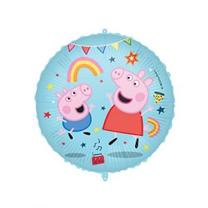 Procos Ballon en aluminium Peppa Pig 46 cm - Couleur Multicolore - Taille Taille Unique