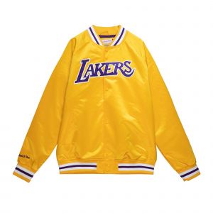 Mitchell & ness Veste de survêtement satin Los Angeles Lakers