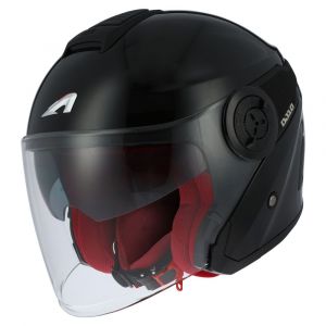 Astone Casque jet DJ10 - 2 Monocolor noir - 2XL