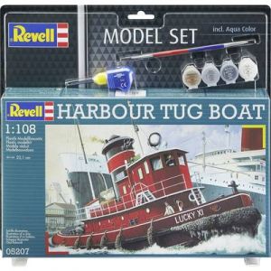 Revell Maquette de bateau 65207 Harbour Tug Boat 1:108